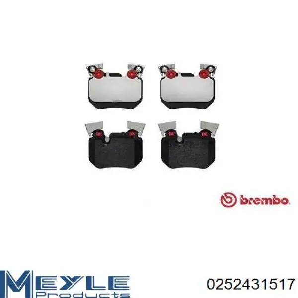 Задние тормозные колодки T1620 HELLA-PAGID