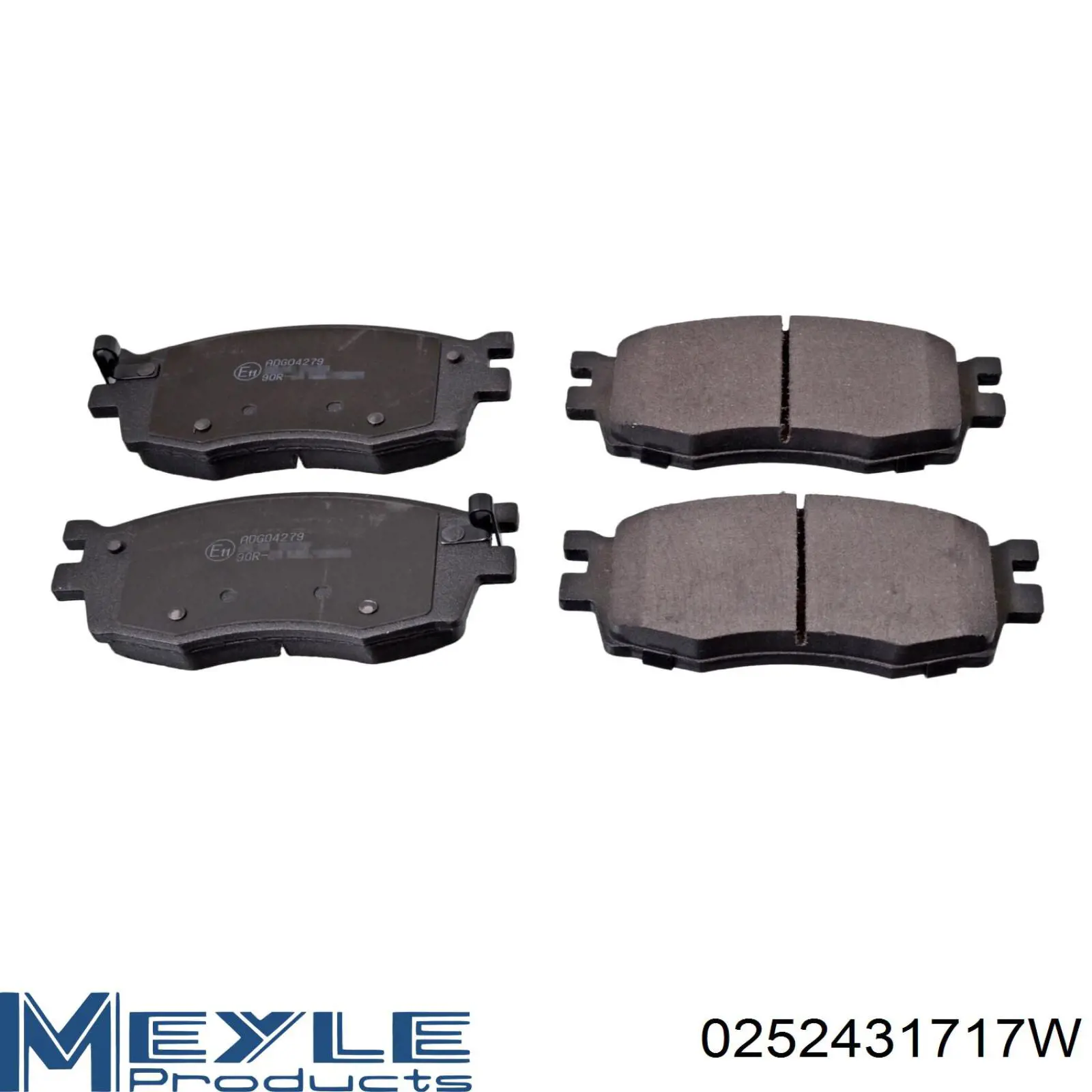 Передние тормозные колодки 301868 VALEO