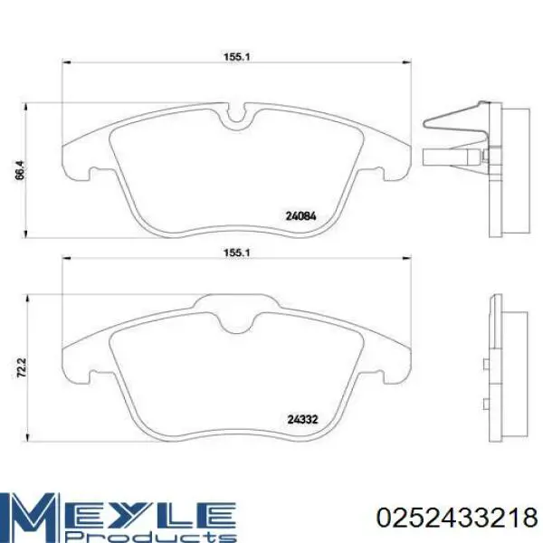 Купить 573311B Jurid/Bendix Колодки тормозные