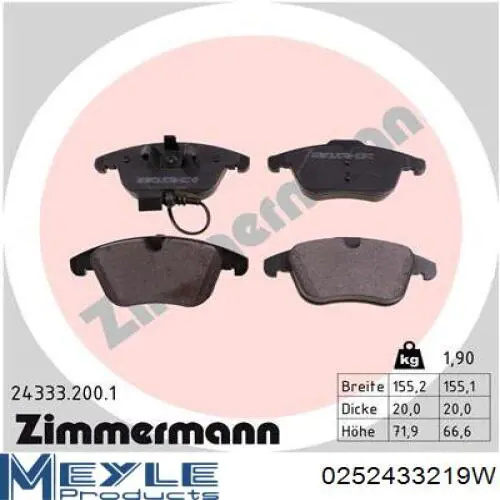 Купить 161375 Power Stop Колодки тормозные