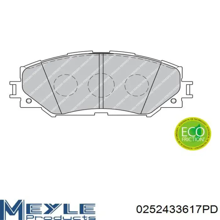 Купить 04465YZZR3 Toyota Колодки тормозные