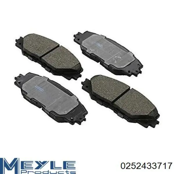 Колодки Meyle 0252433717 цена, от 25.34 USD