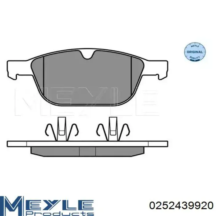 Передние тормозные колодки BPA139700 Open Parts