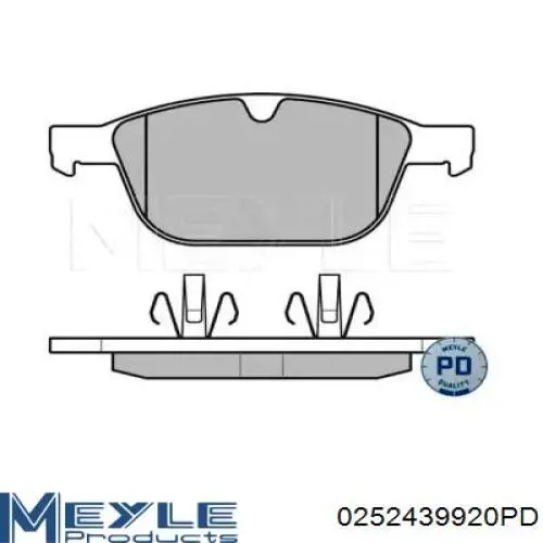 Передние тормозные колодки 302427 VALEO
