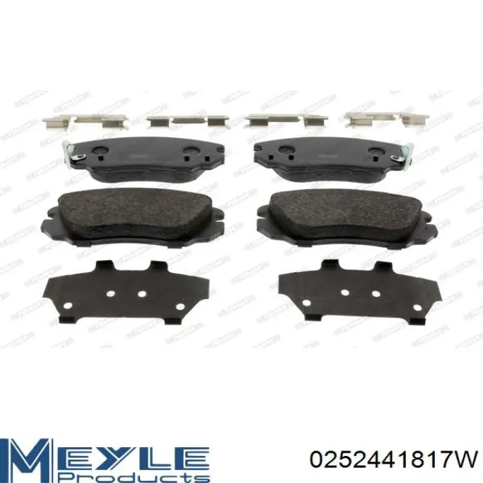Купить 323640 Daco Колодки тормозные