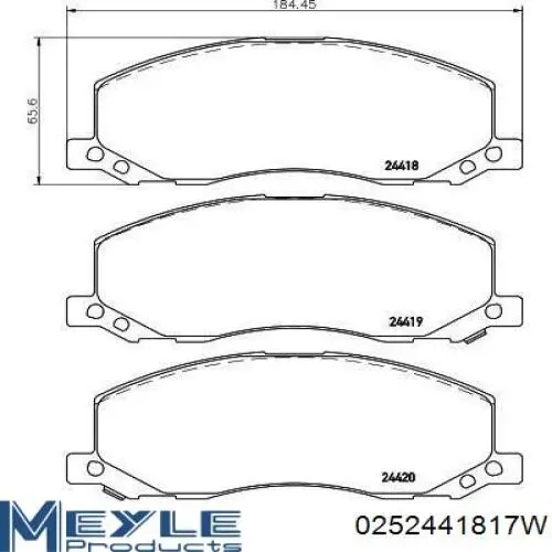 Колодки Daco 323640 цена, от 29.88 USD