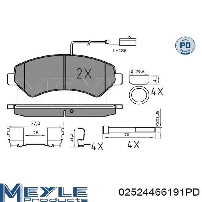 71167BAAP Aplus Колодки передние