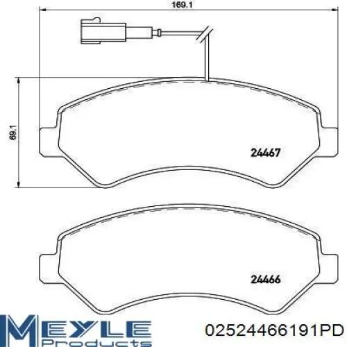 Колодки Aplus 71167BAAP цена, от 21.73 USD