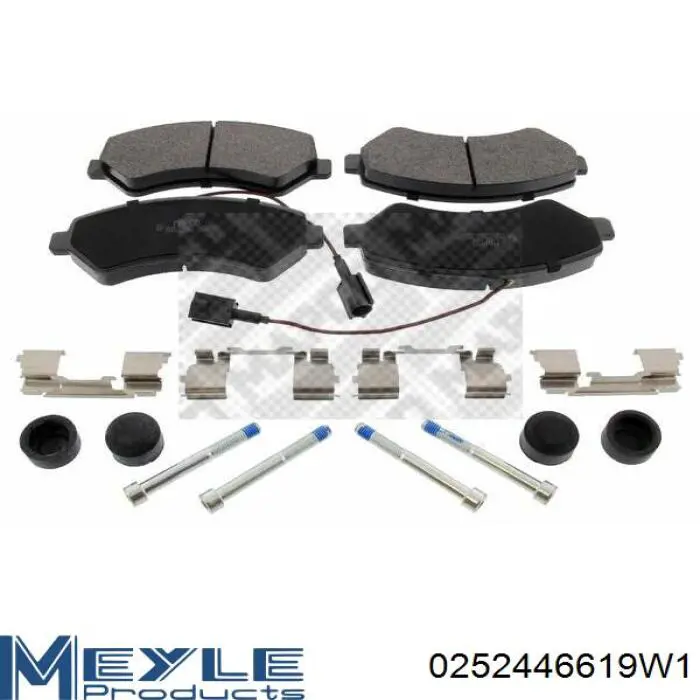 986495095 Bosch Колодки передние