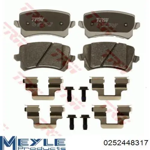 Купить 227959 Hart Колодки тормозные задние, дисковые