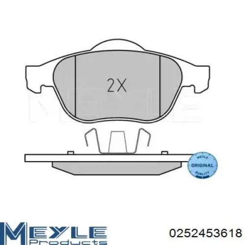 Колодки Eurorepar 1617272880 цена, от 22.13 USD