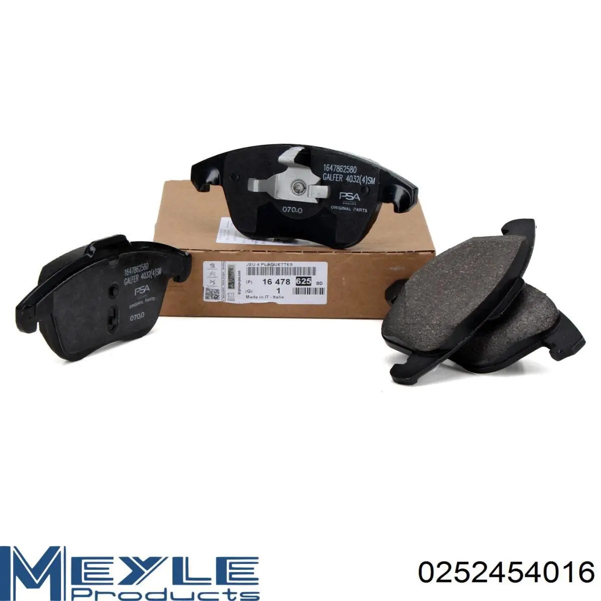 S701613 Polcar Колодки тормозные дисковые комплект