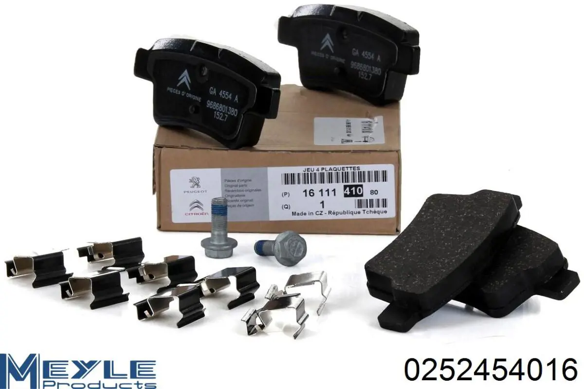 Compre RM1306 Goodrem Sapatas do freio traseiras de disco