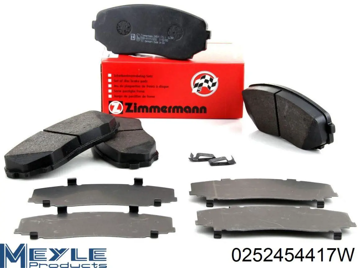 Передние тормозные колодки ELT1258 Friction Master
