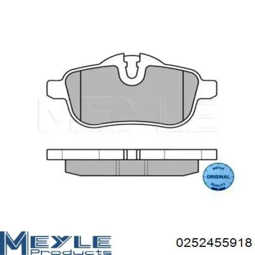 Задние тормозные колодки DP42046R EBC Brakes