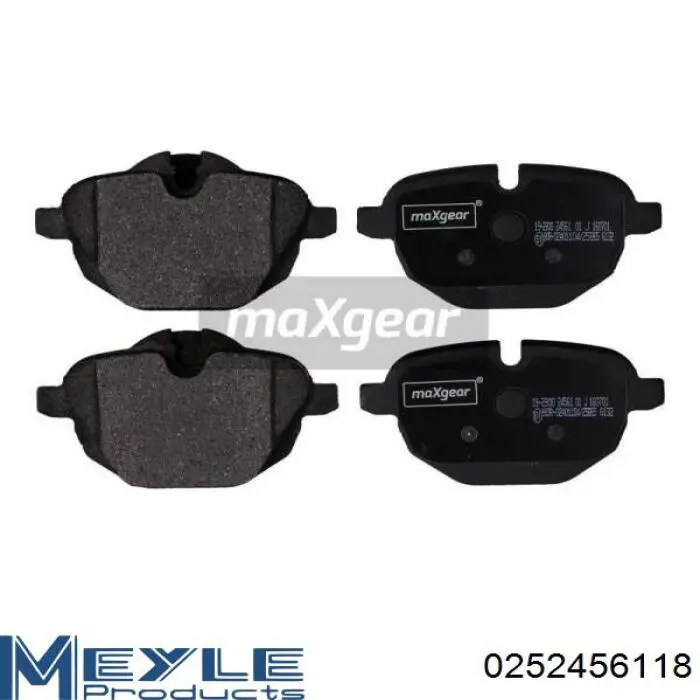 Задние тормозные колодки 71256BAAP Aplus