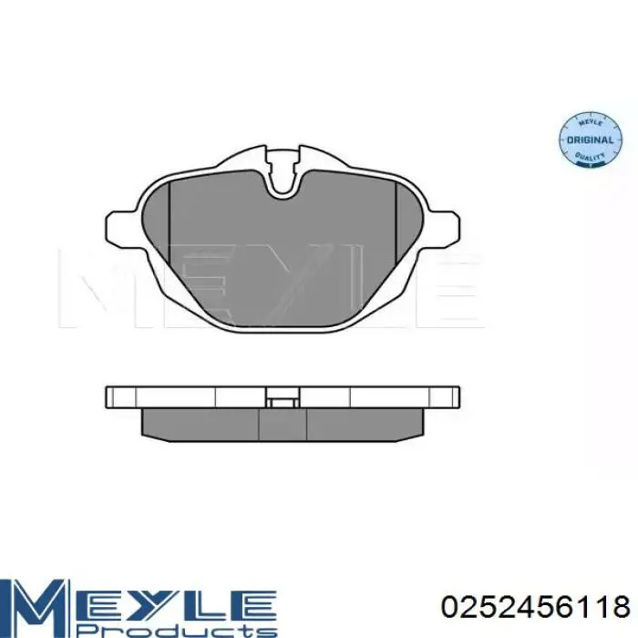 Колодки тормозные задние дисковые на BMW X3  F25