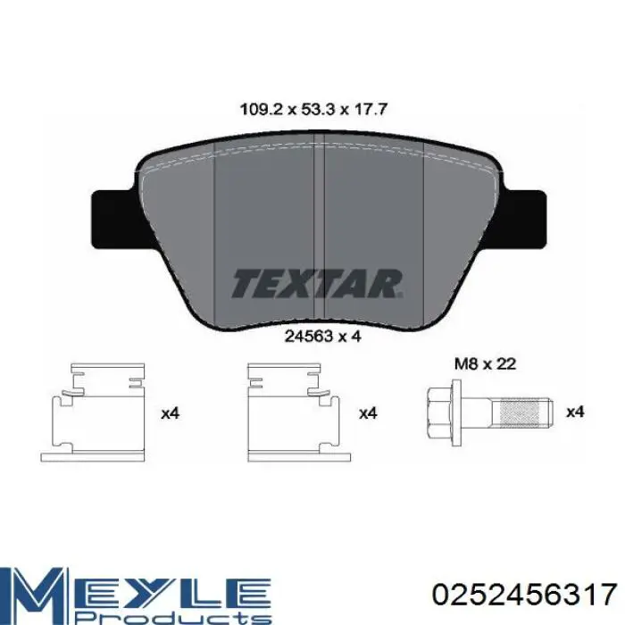 Купить RD330071PRF Rider Колодки тормозные задние, дисковые