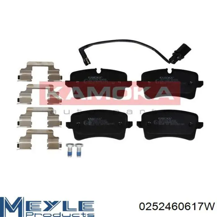 Колодки дисковые  VAG 95B698451H цена, от 43.89 USD