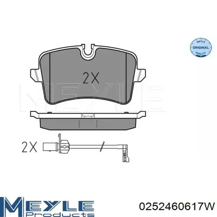Купить 231547 Power Stop Колодки тормозные задние, дисковые