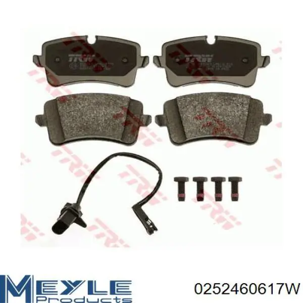 Задние дисковые колодки Power Stop 161547