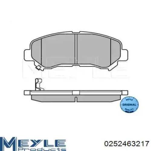 KD1744 Asimco Колодки передние
