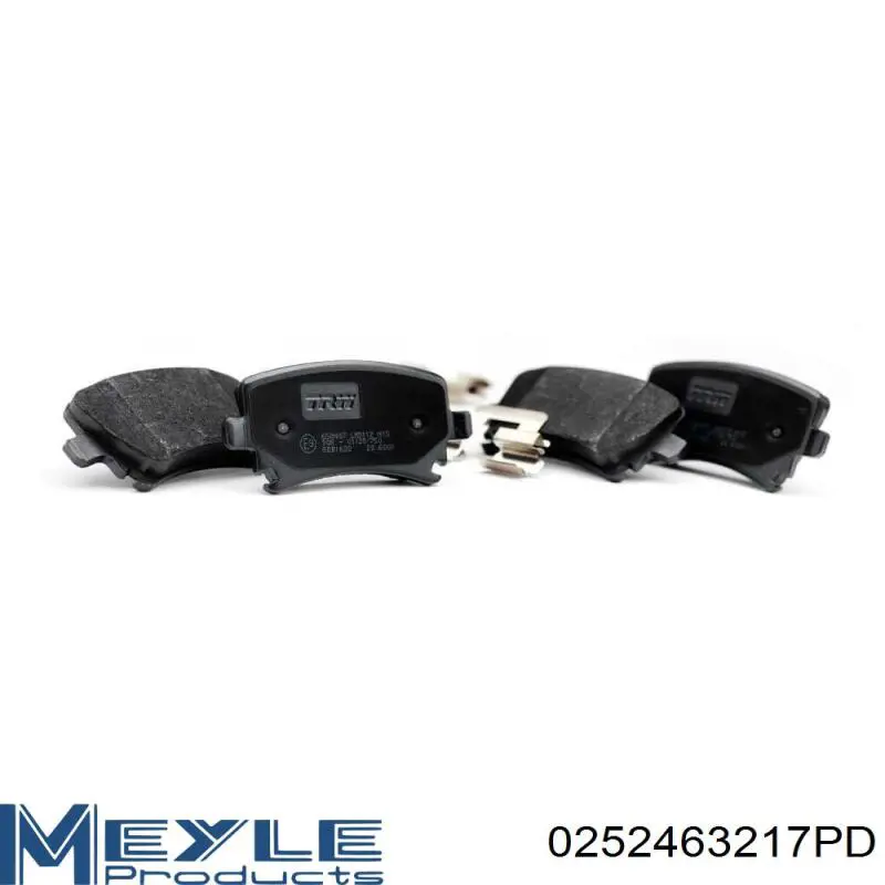 Тормозные колодки Meyle 0252463217PD