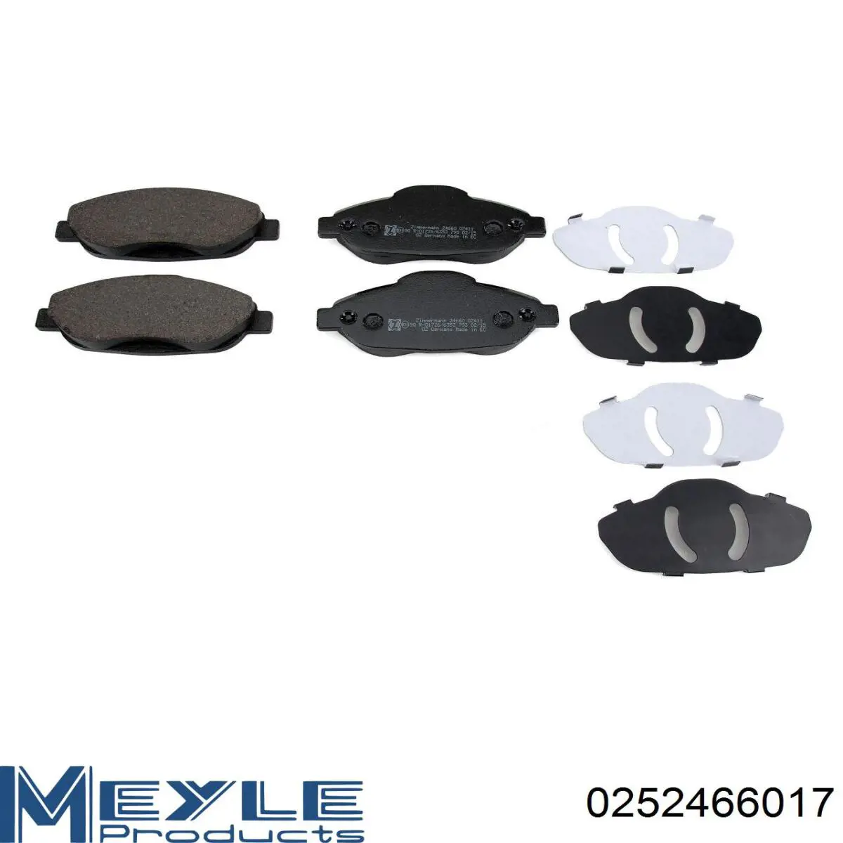 Передние тормозные колодки 71258BAAP Aplus
