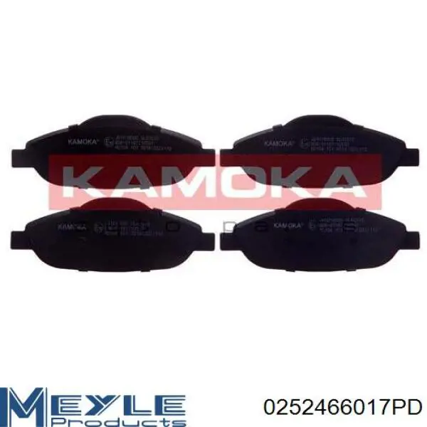Купить 0252466017PD Meyle Колодки тормозные