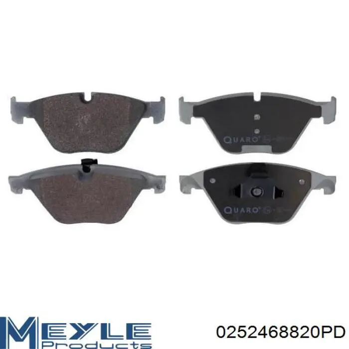 Тормозные колодки Meyle 0252468820PD
