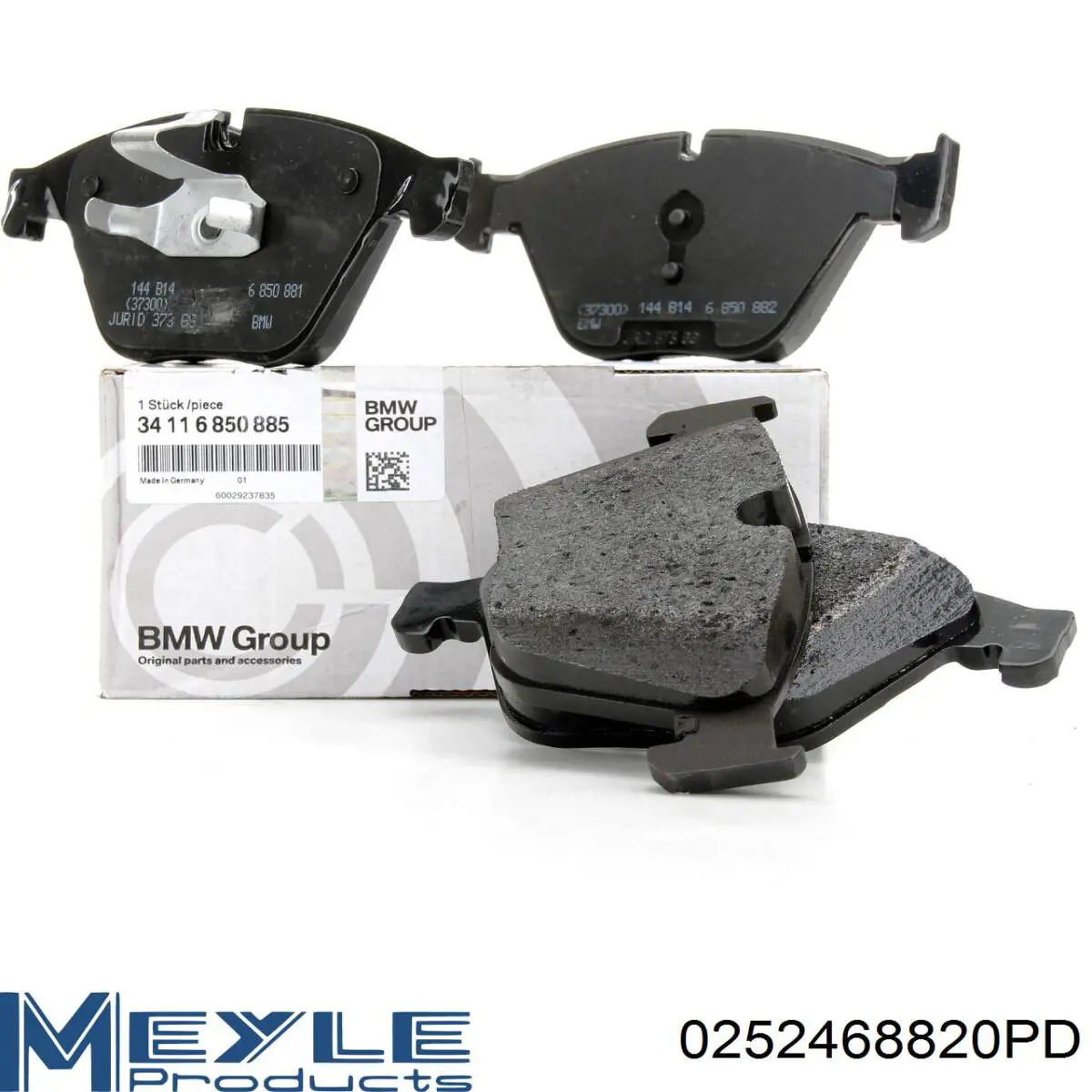 Купить 0252468820PD Meyle Колодки тормозные