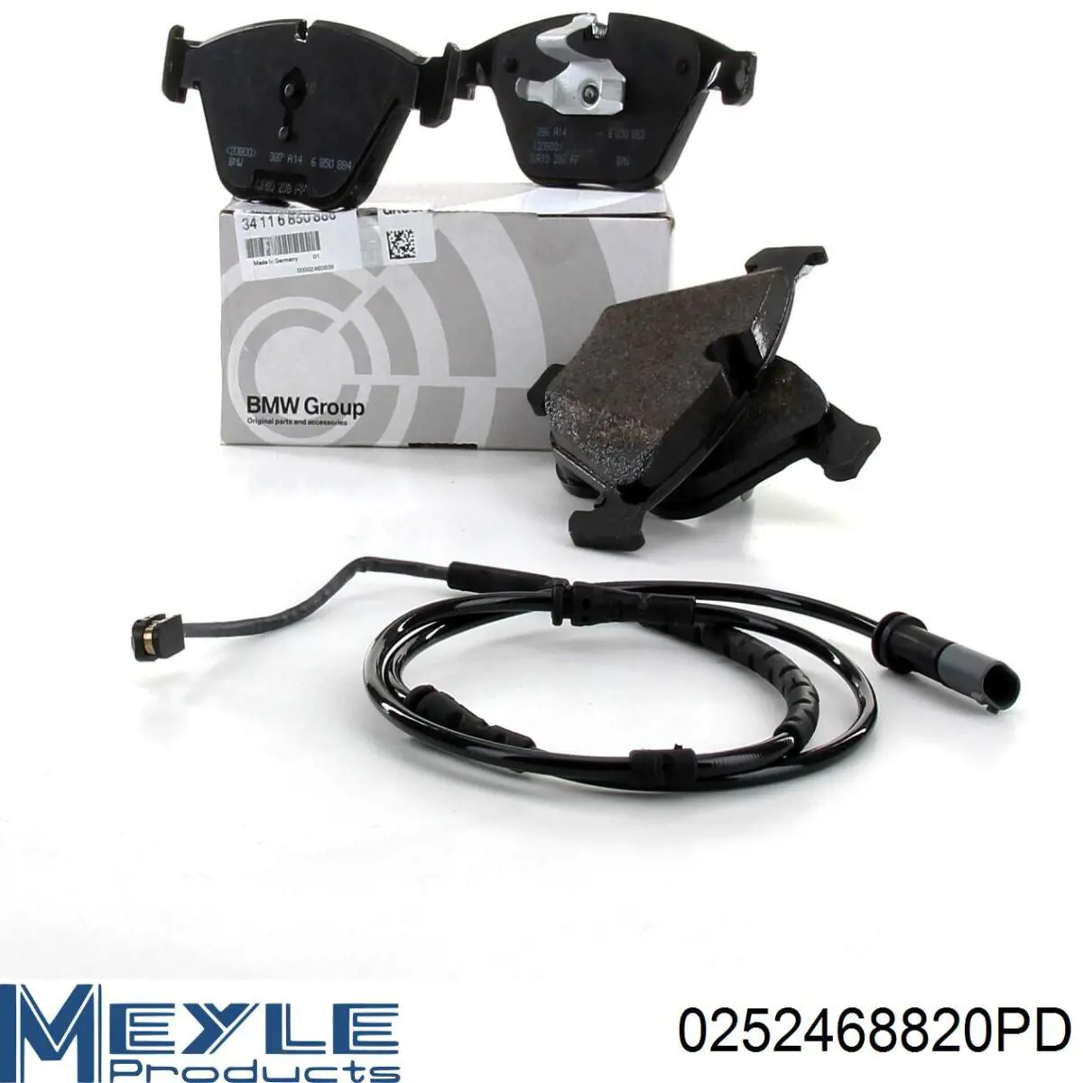 0252468820PD Meyle Колодки передние