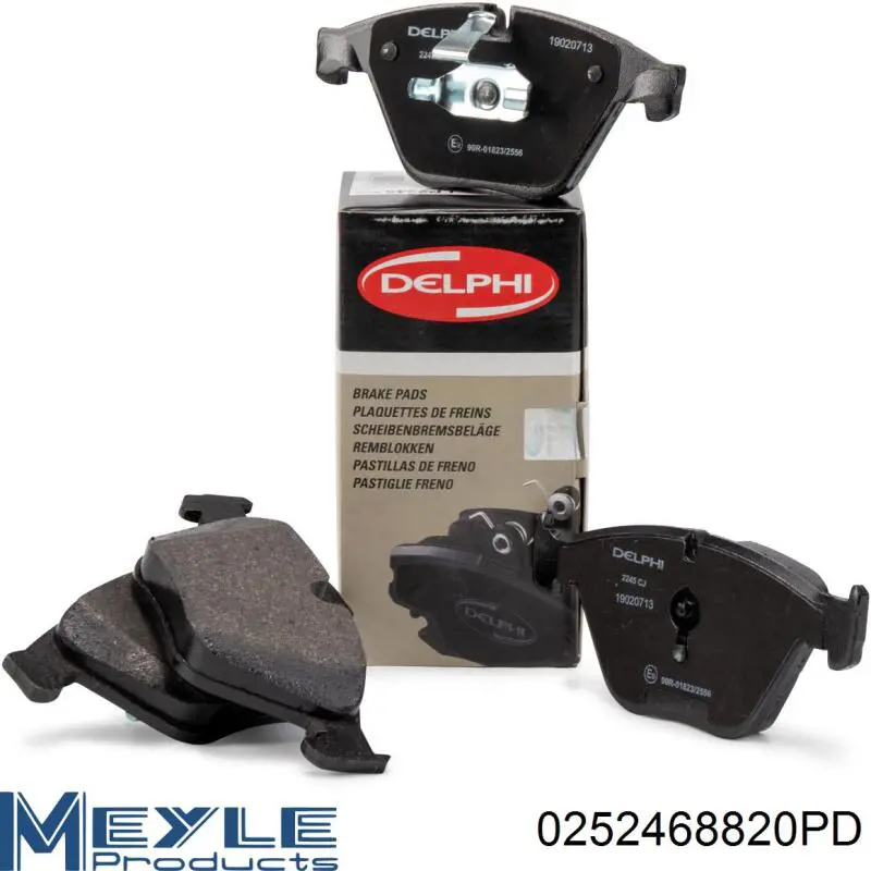 Колодки Meyle 0252468820PD цена, от 54.76 USD