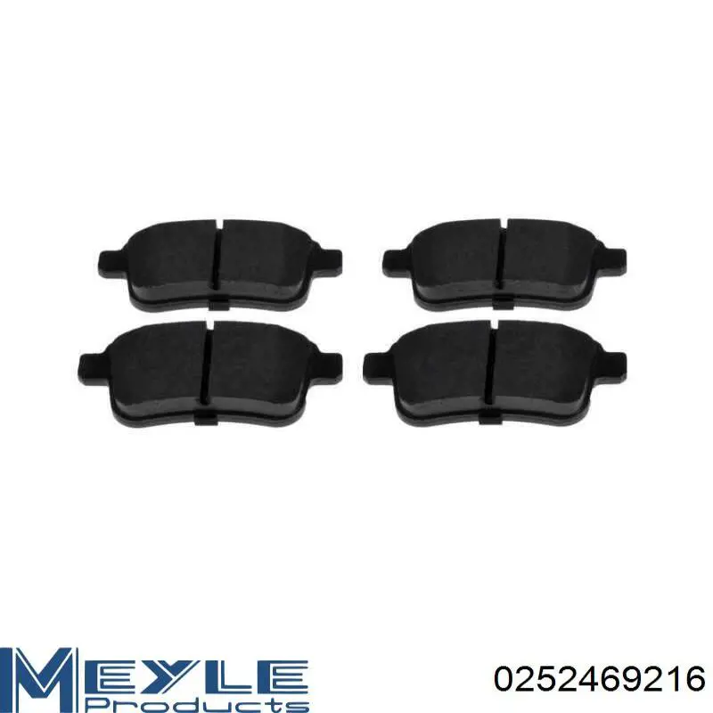 RD3323DB1786 Rider Колодки тормозные дисковые комплект