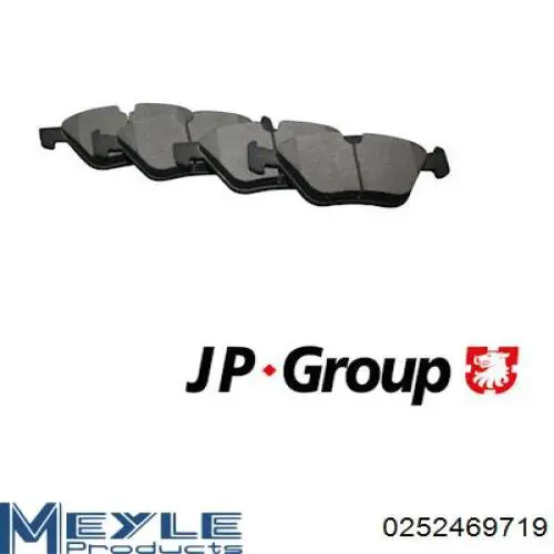 Колодки Meyle 0252469719 цена, от 57.35 USD