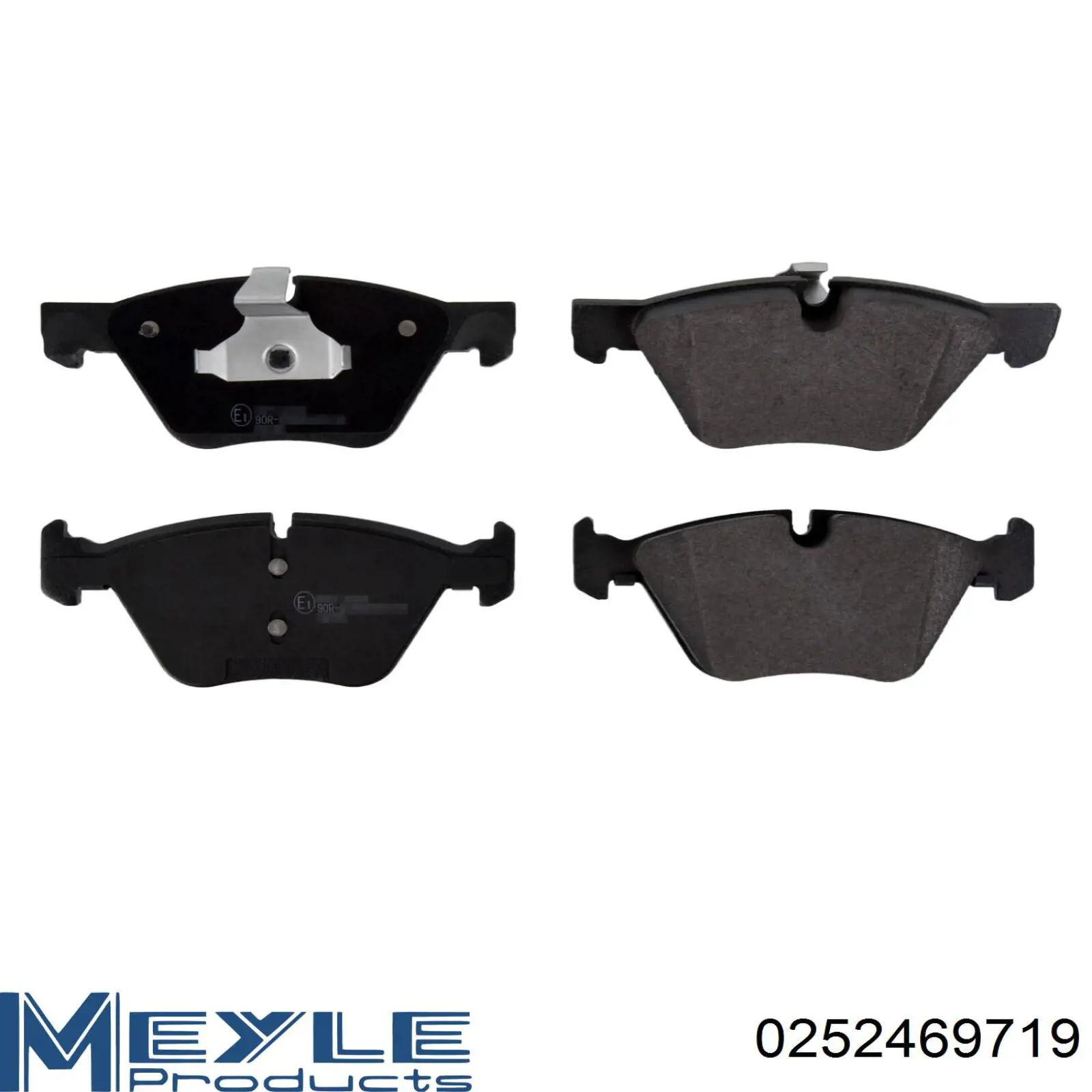 0252469719 Meyle Колодки передние