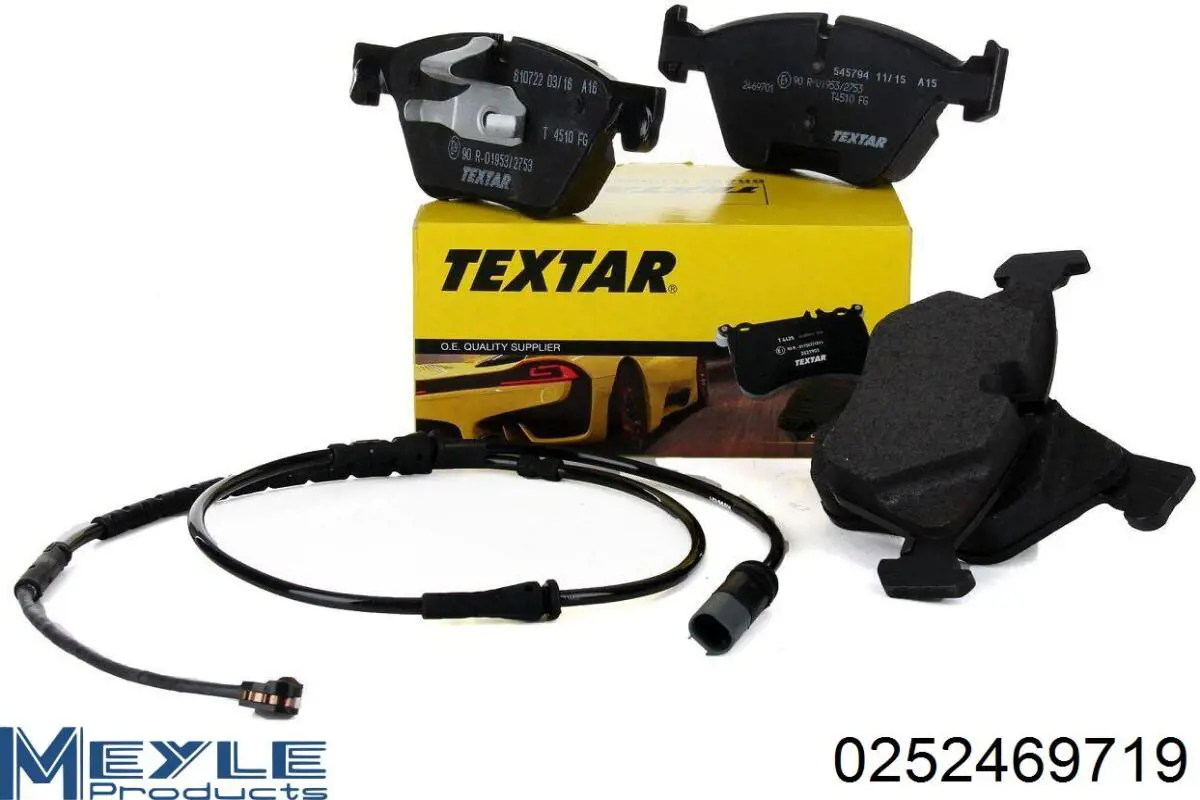 Тормозные колодки Meyle 0252469719