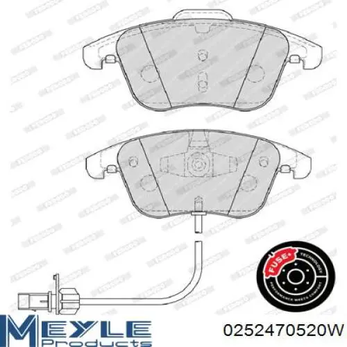 Тормозные колодки Remsa RS121911