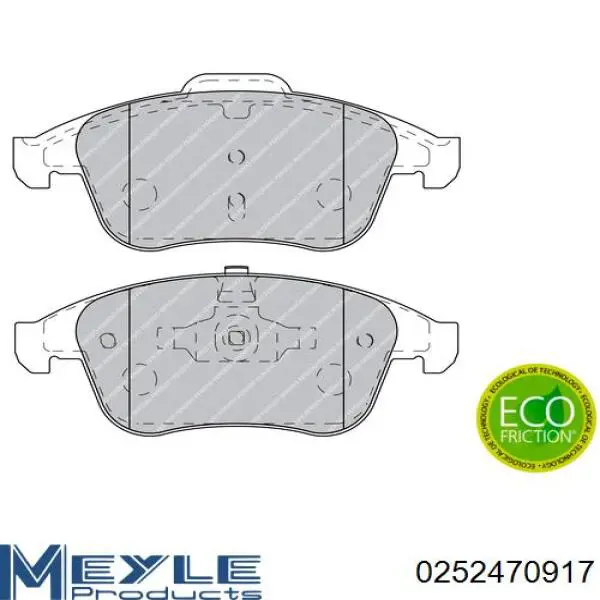 Передние тормозные колодки 8660000782 Renault (RVI)