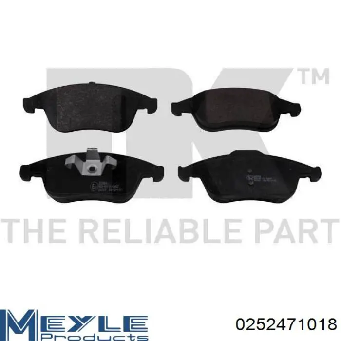 Колодки Meyle 0252471018 цена, от 25.59 USD