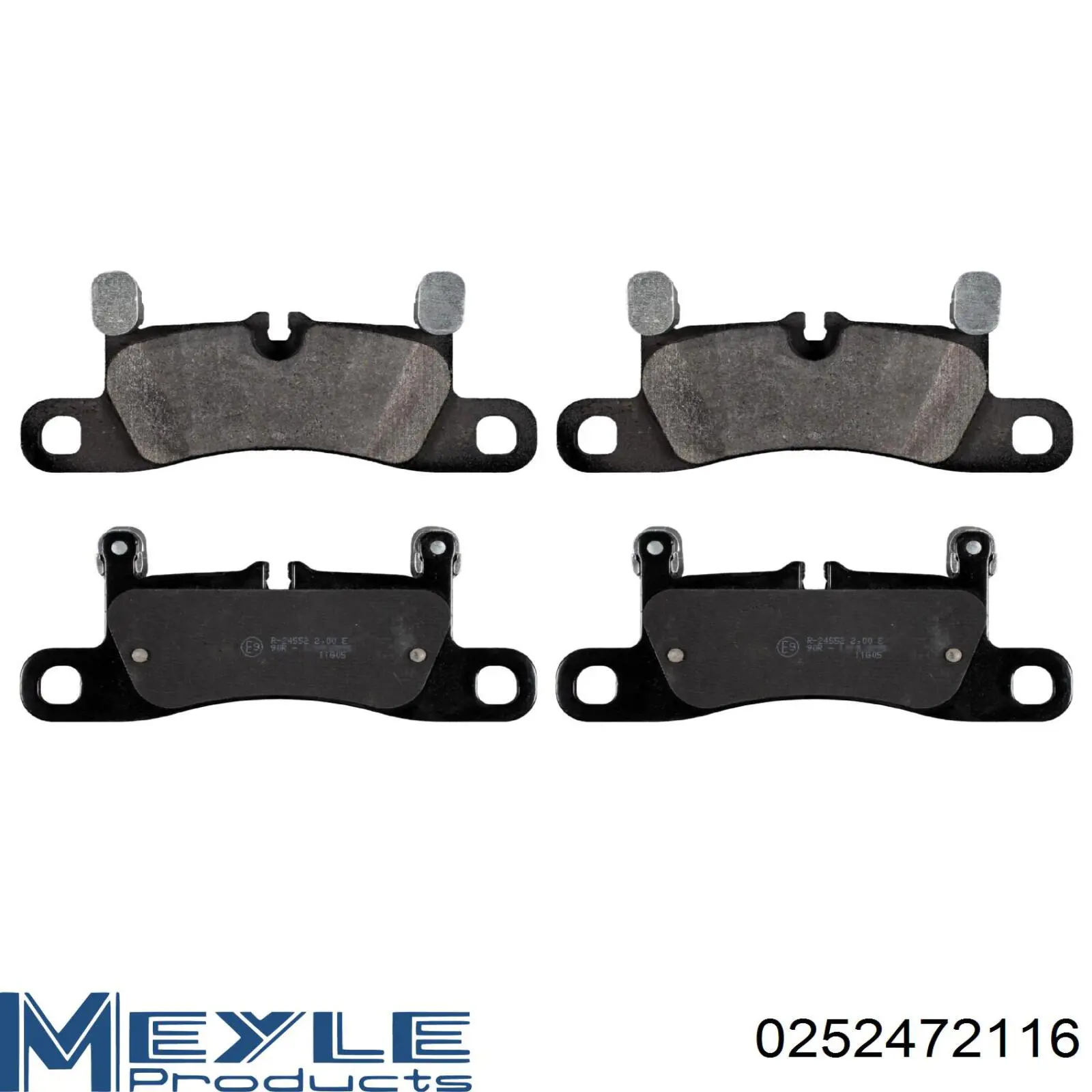 Задние тормозные колодки 231453 Power Stop