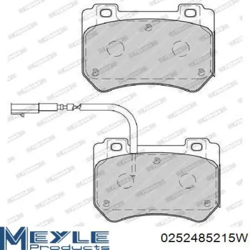Купить 0252485215W Meyle Колодки тормозные