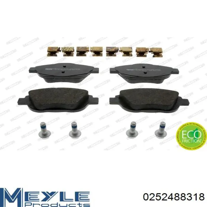 Передние тормозные колодки 302148 VALEO