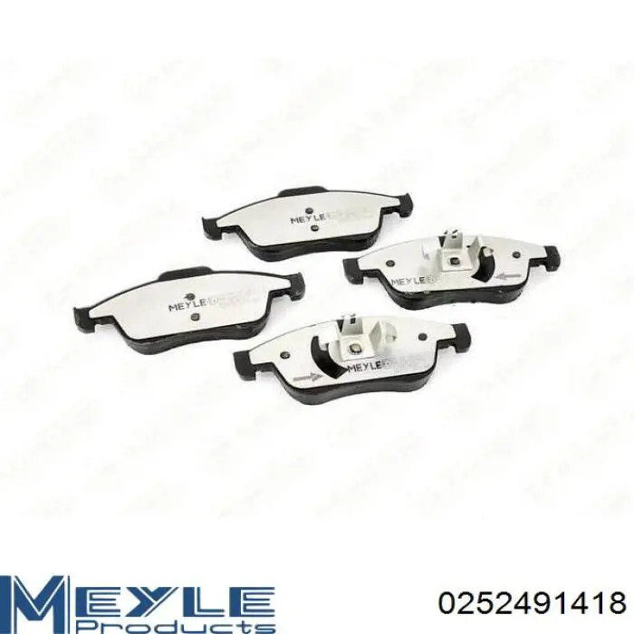 Передние тормозные колодки 5040195 Autotechteile