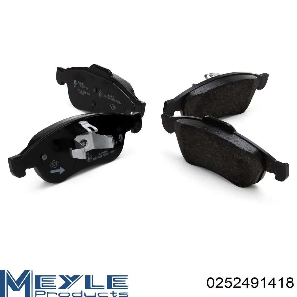 Compre D280E Dafmi Sapatas do freio dianteiras de disco