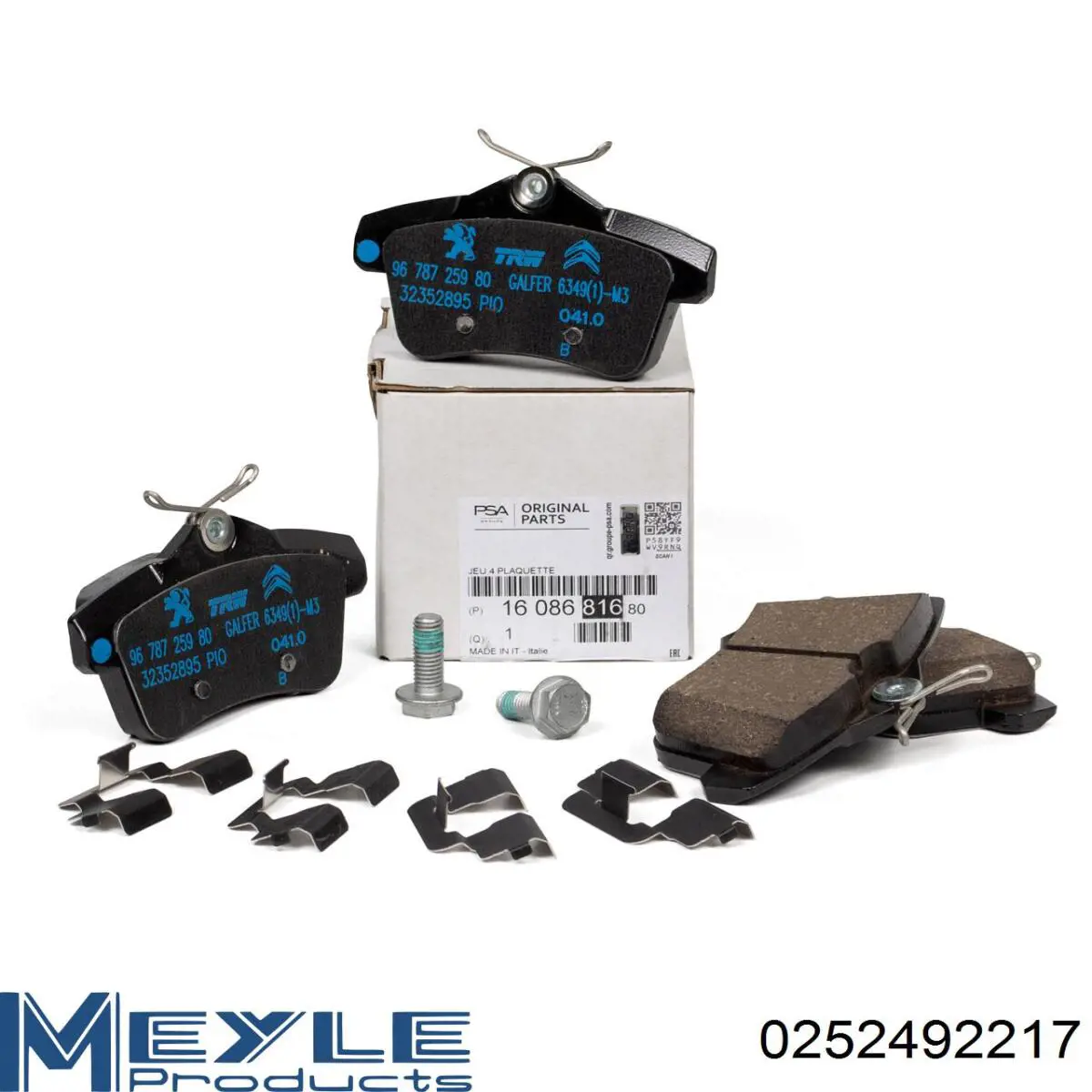 Задние тормозные колодки RM1301 Goodrem