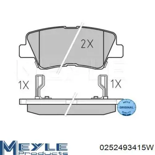 LP3874 Delphi Колодки тормозные дисковые комплект