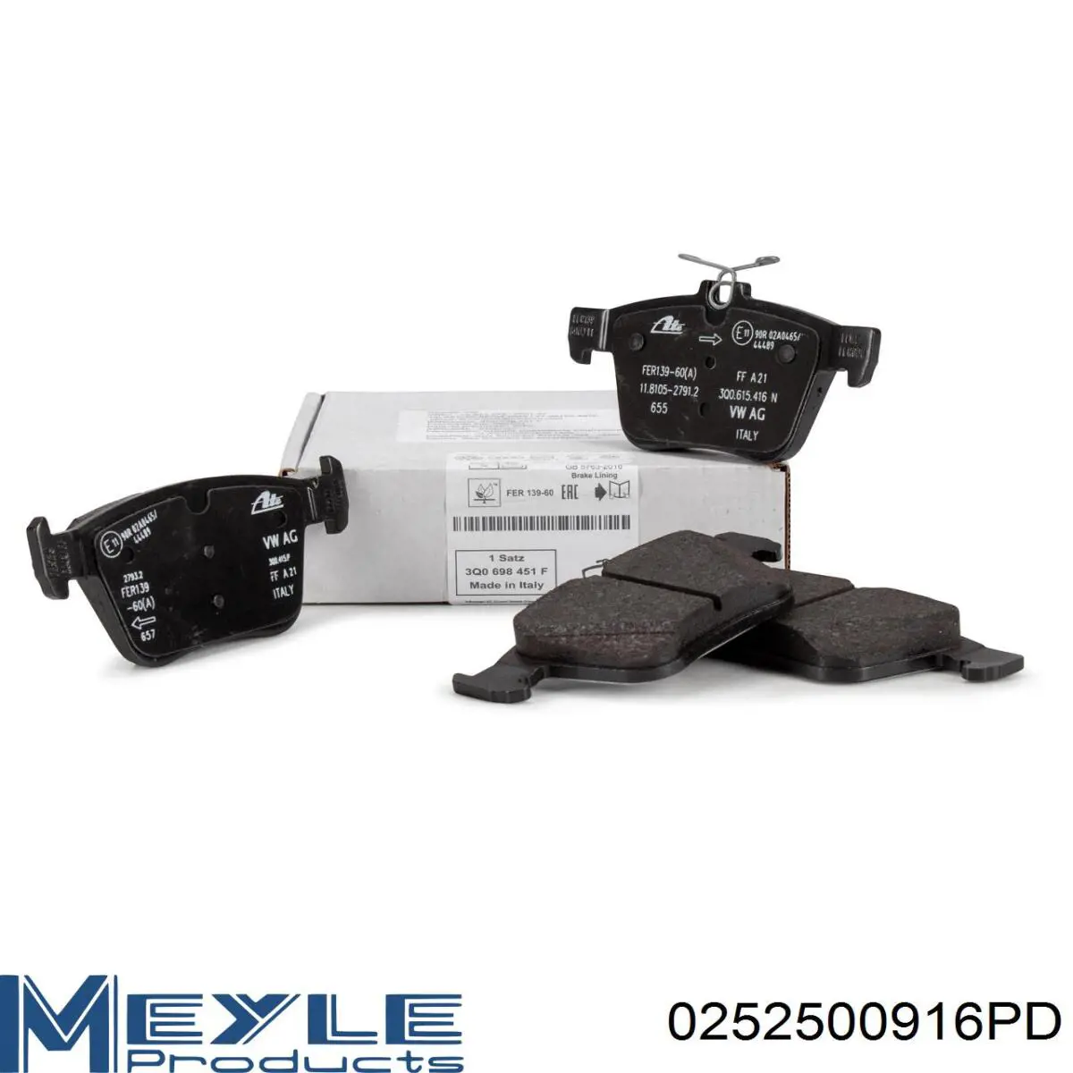 Колодки дисковые  VAG 3TD698451 цена, от 45.22 USD