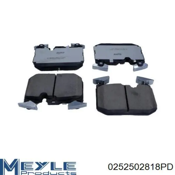 Купить 0252502818PD Meyle Колодки тормозные