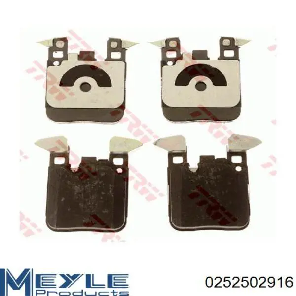 Задние тормозные колодки 320331 Daco